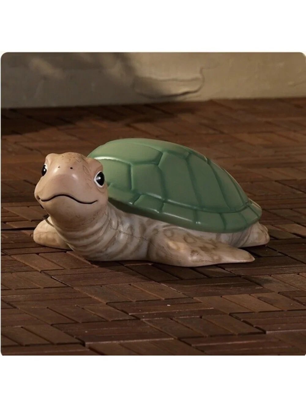 Summer Garden Lighted Turtle Blow Mold Cracker Barrel New In Box